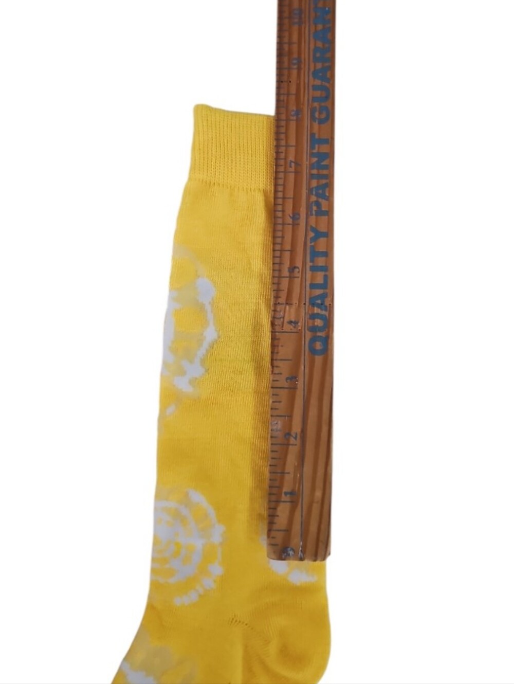 Pokemon Pikachu Not Today Crew Socks Yellow Tie Dye Novelty NWOT Animecore Gift - Picture 11 of 12